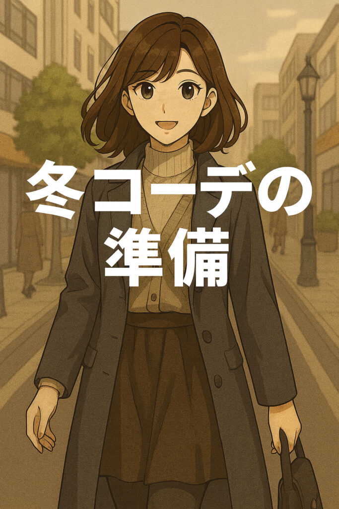 冬の女装の基本服セットの準備リスト