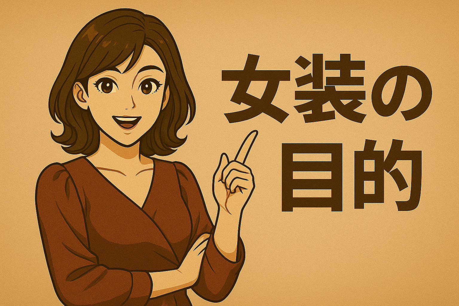 女装をする理由を見失わないために｜目的を整理するという考え方