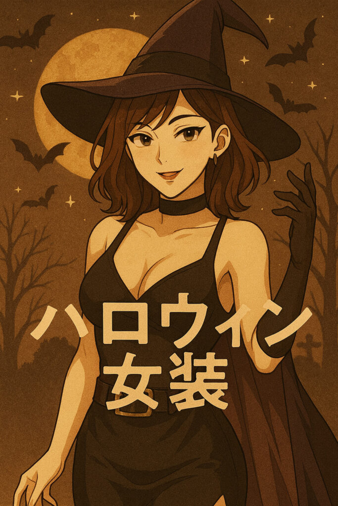 ハロウィンで始めての女装｜バレてもOK、変身マニュアル